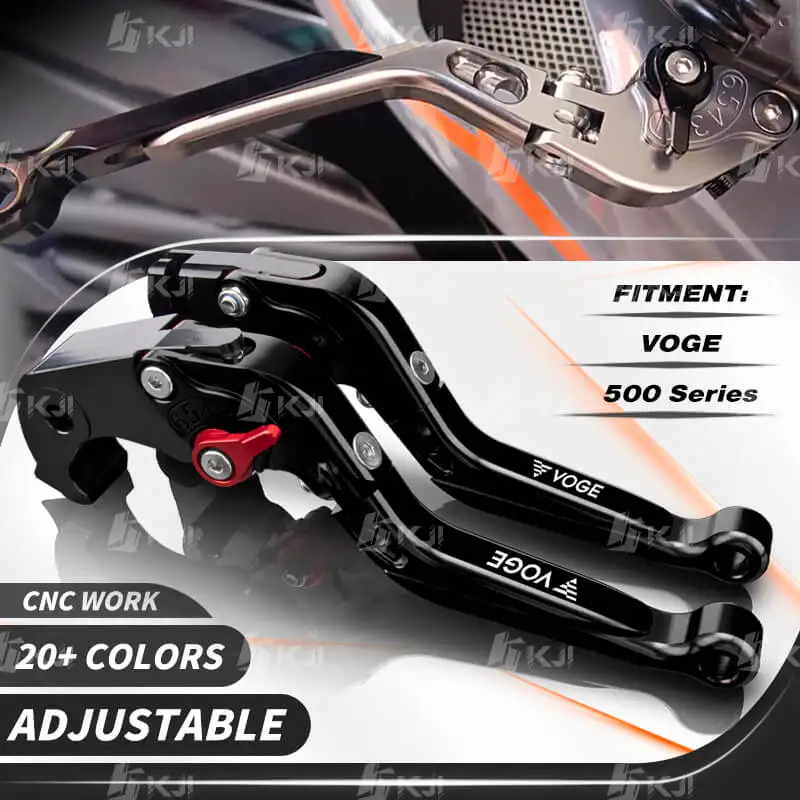 

For Loncin VOGE 500R/500AC/500DS/500DSX 2020-Present Clutch Lever Brake Lever Set Folding Handle Levers Motor Accessories Parts