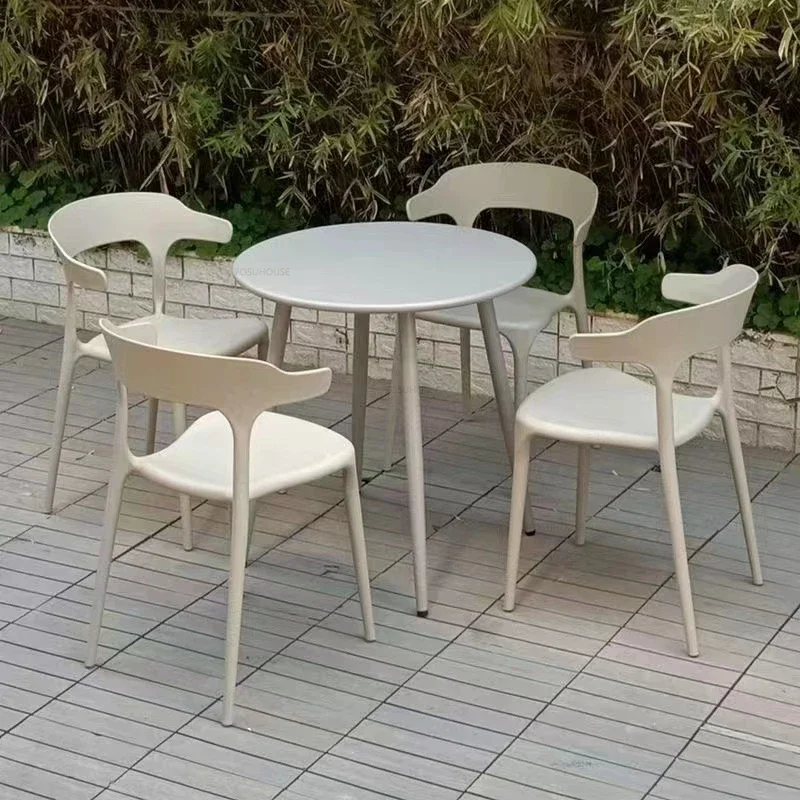 4 chairs 1 table-G