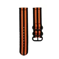 Canvas-black orange