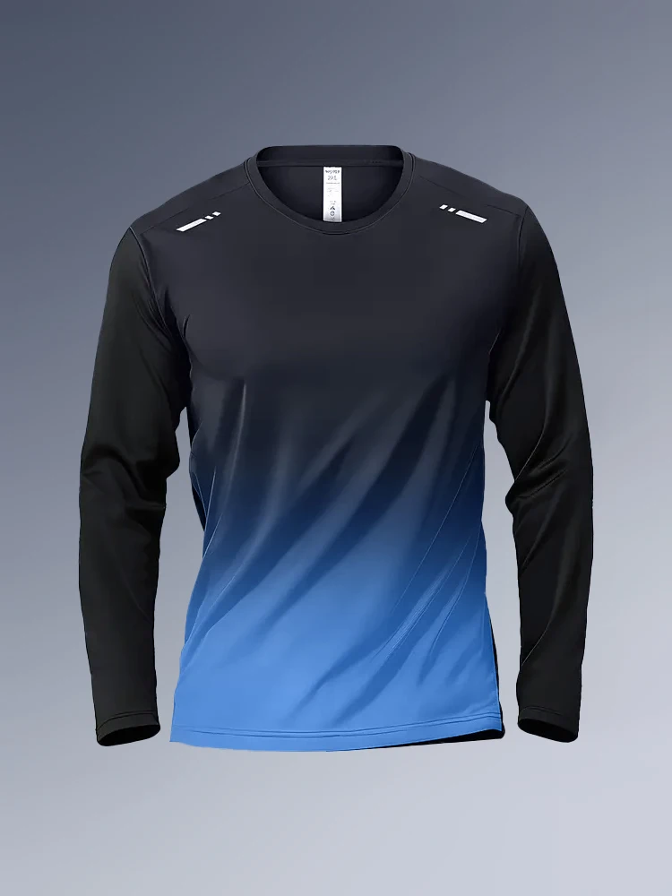 Men's Long Sleeves T-shirt Fitness Clothes Men's Spring Autumn