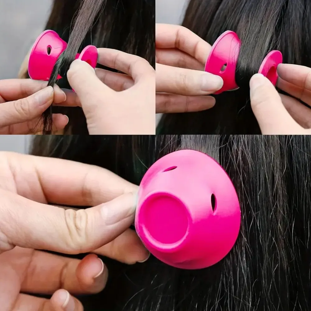 Soft Rubber Silicone Hair Curler 10pcs/Set