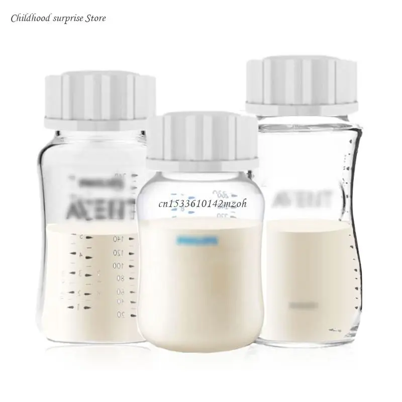 Wide-caliber Baby Feeding Bottle Sealing Wide Neck Milk Bottle Lid for Bottles Dropship 3