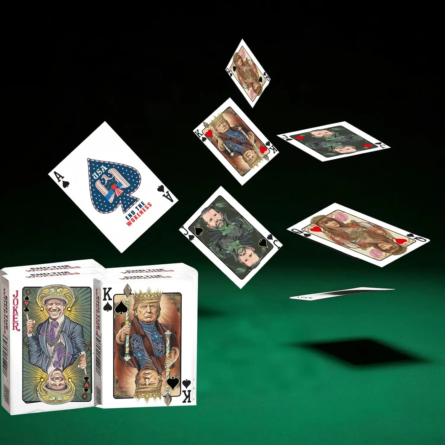 Trump Playing Cards 52 cards + 2 Jokers standard 1pcs playing cards