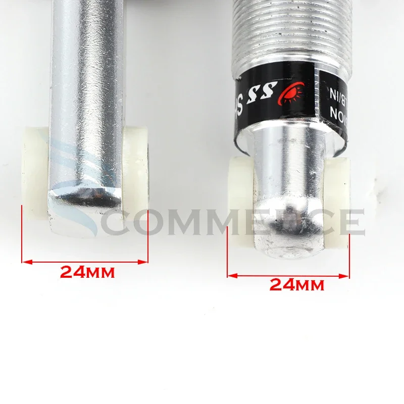 90/100/115/125/150/170/180/190/200/215MM 47cc49CC 슈퍼 미니모토 ATV 전기 스쿠터 미니 포켓 바이크용 리어 서스펜션 쇼크