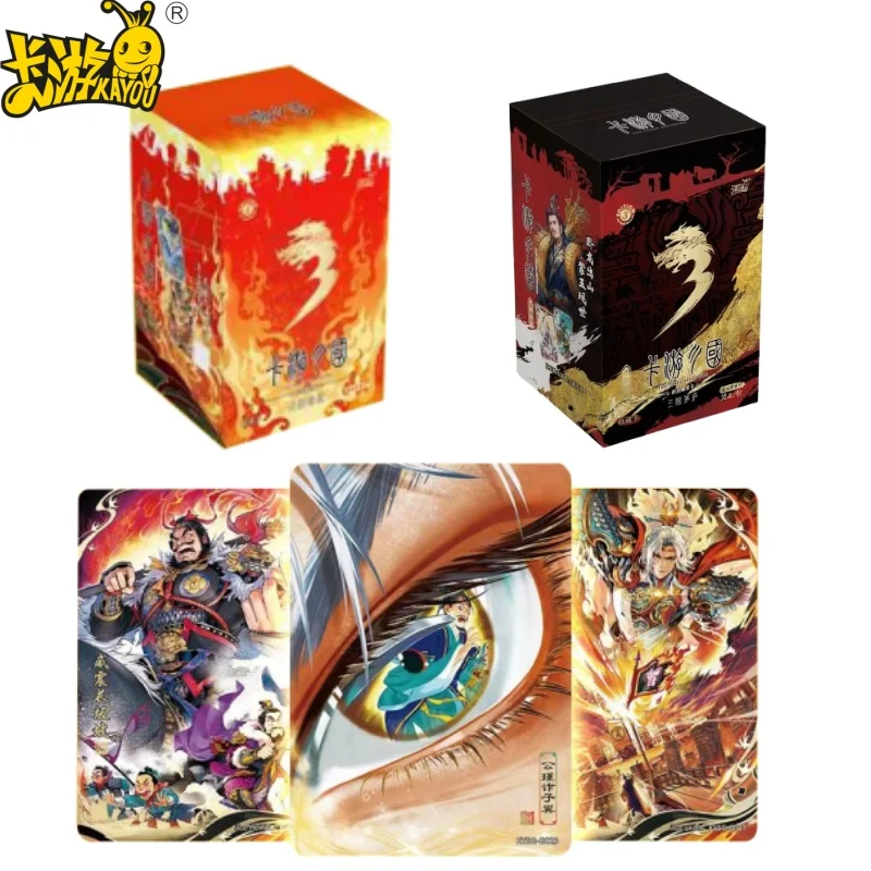 

KAYOU Three Kingdoms 1.2.3.4 Heroes of Glory Card Heroes Song of Fire Red Cliff Collection Card Generals Card Series Gift