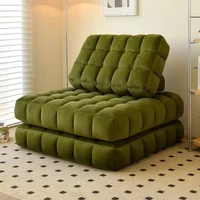 Waffle Tatami Tofu Block Lazy Sofa Chair, Single Seat Modular Floor Sofa for Balcony or Living Room - Image 5
