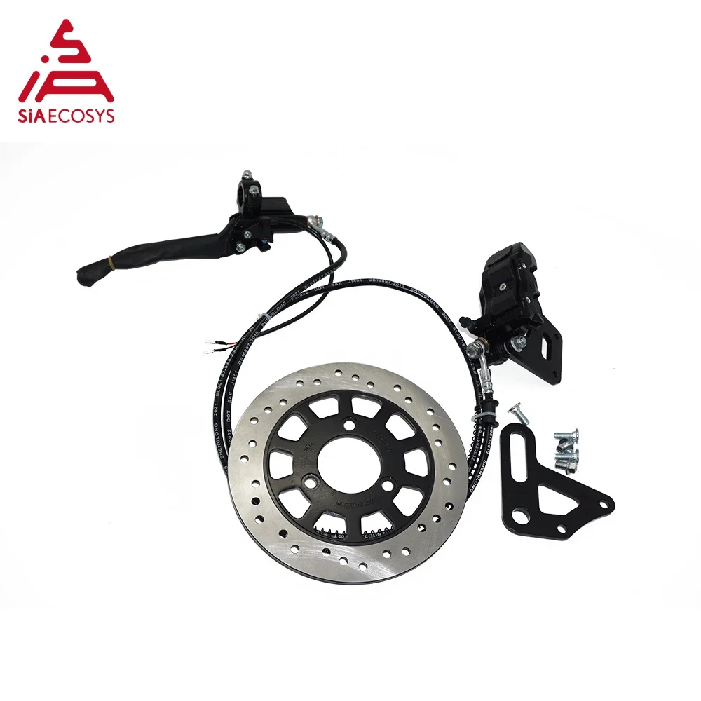 

Hydraulic-Brakes Electric Scooter Rear Disc Brake Assembly Set For E-Motorcycle For QS Mid Drive Motor From SIAECOSYS