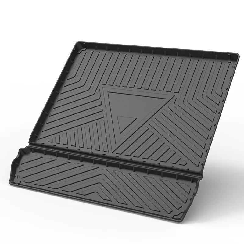 

For Land Rover Discovery LR3 LR4 LR5 TPO Trunk Mats Custom Black Heavy Duty Cargo Waterproof Durable Floor Mats Car Accessories