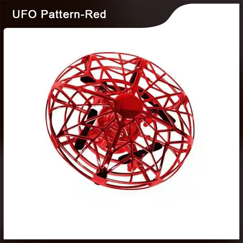 UFO Pattern-Red