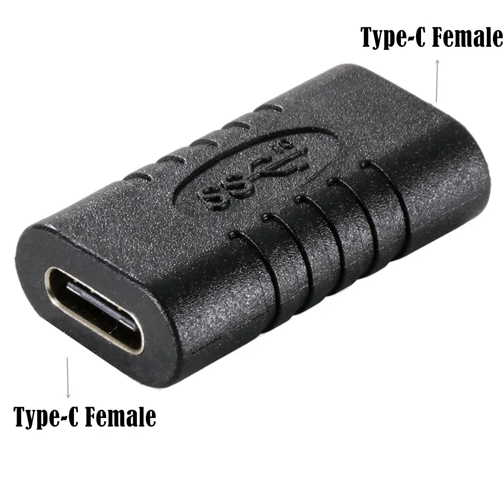 USB C Female to Female Adapter Type C Coupler Extender Extension Connector for Thunderbolt 3 MacBook, Nintendo Switch, Samsung