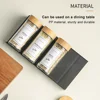 2/4/8 Layers Kitchen Spice Drawer Organizer Adjustable Spice Rack Spice Jars Seasoning Bottles Cabinet Pantry Kitchen Organizer 4