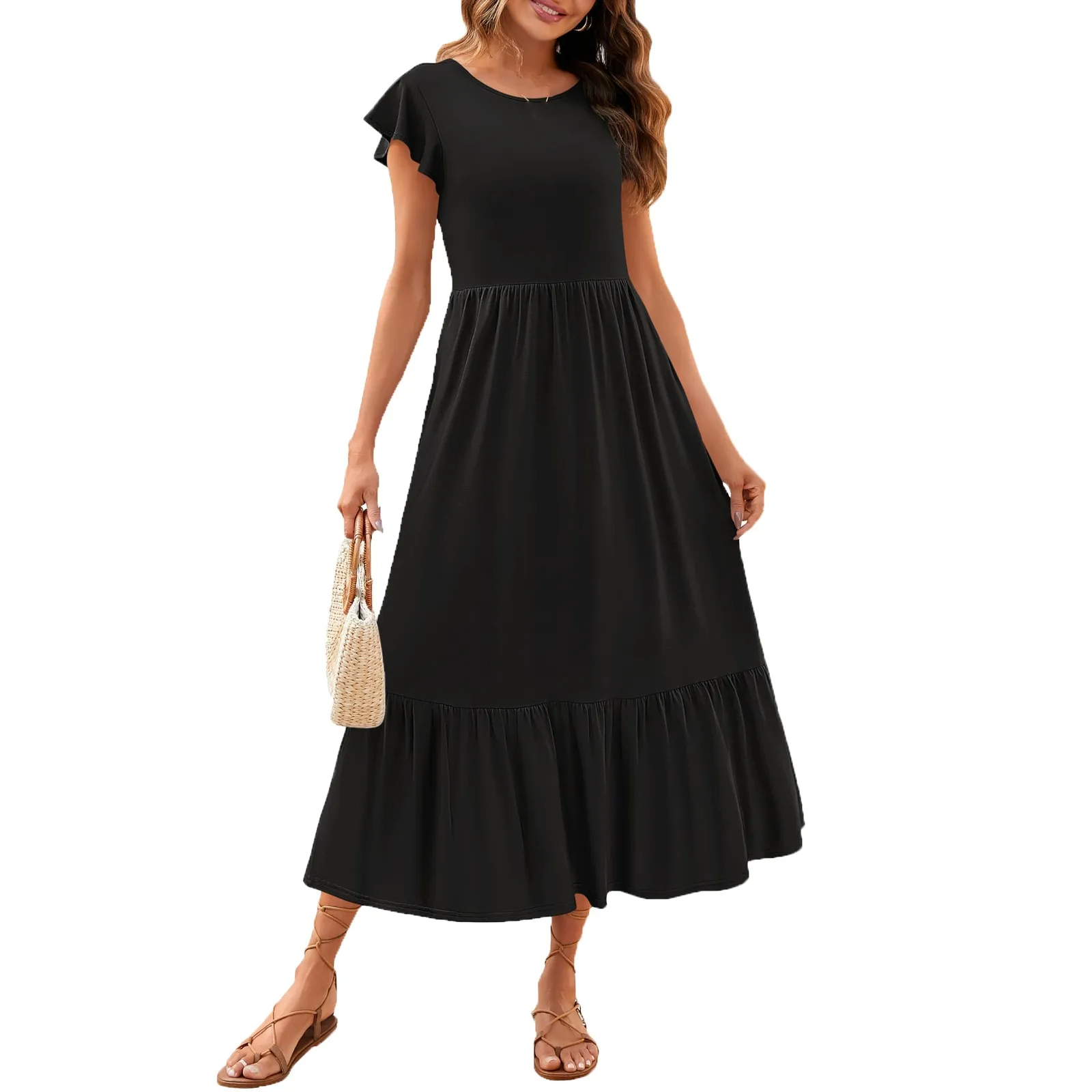 

Женские шорты с рукавом, однотонные Повседневные платья-рубашки средней длины для женщин 2024 원피스 платья летнее платье женское Dress Y2k