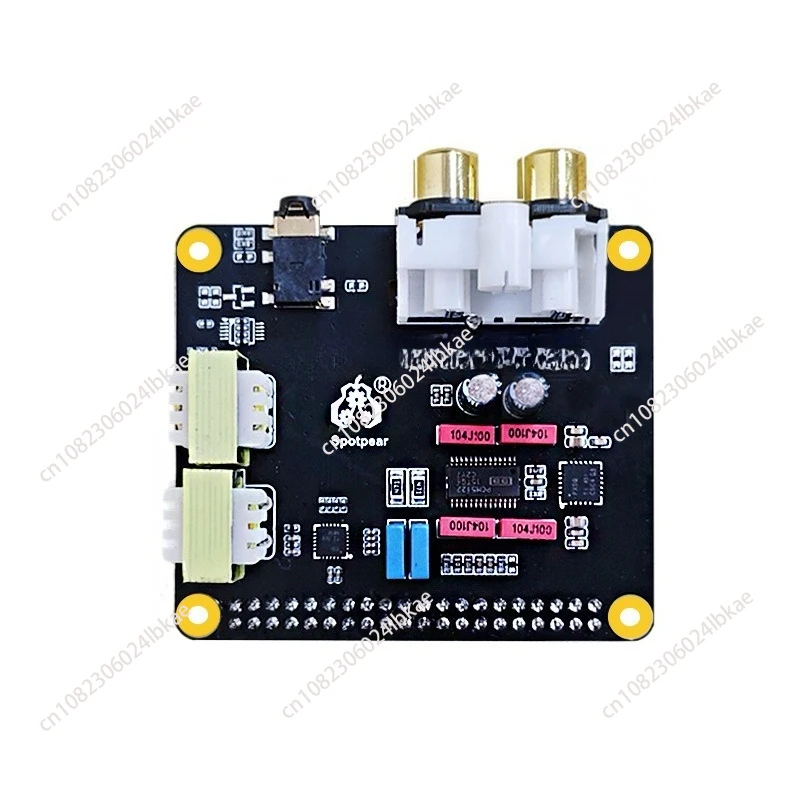 Raspberry Pi 5 PCM5122 I2S HIFI 사운드 카드 DAC 확장에 적합하며 PI4/PI3/Zero 전체 시리즈도 지원합니다.