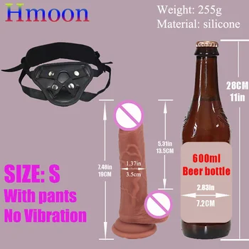 Big Soft Dildo Realistic Suction Cup Penis Lesbian Strapon Faloimitator Dick Huge Silicon Dildos for Women Gay Dildio Sex Toys 4