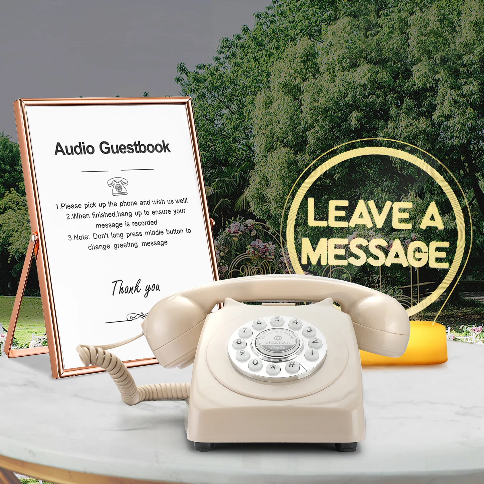 TelfonodelibrodeinvitadosdeAudioparafiestadebodagraba