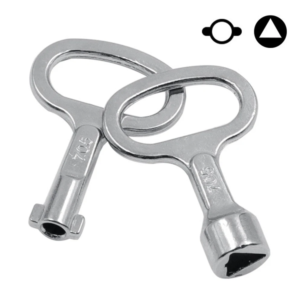 

Key Wrenches Universal Elevator Door Lock Valve key wrench Utility Plumber Triangle Key For Electric Cabinets Metro Trains