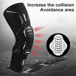 Volleyball Kids Sports Knee Pad Anti-collision High Elastic Pressurization Protection Stretch Knee Pad for Children Riding