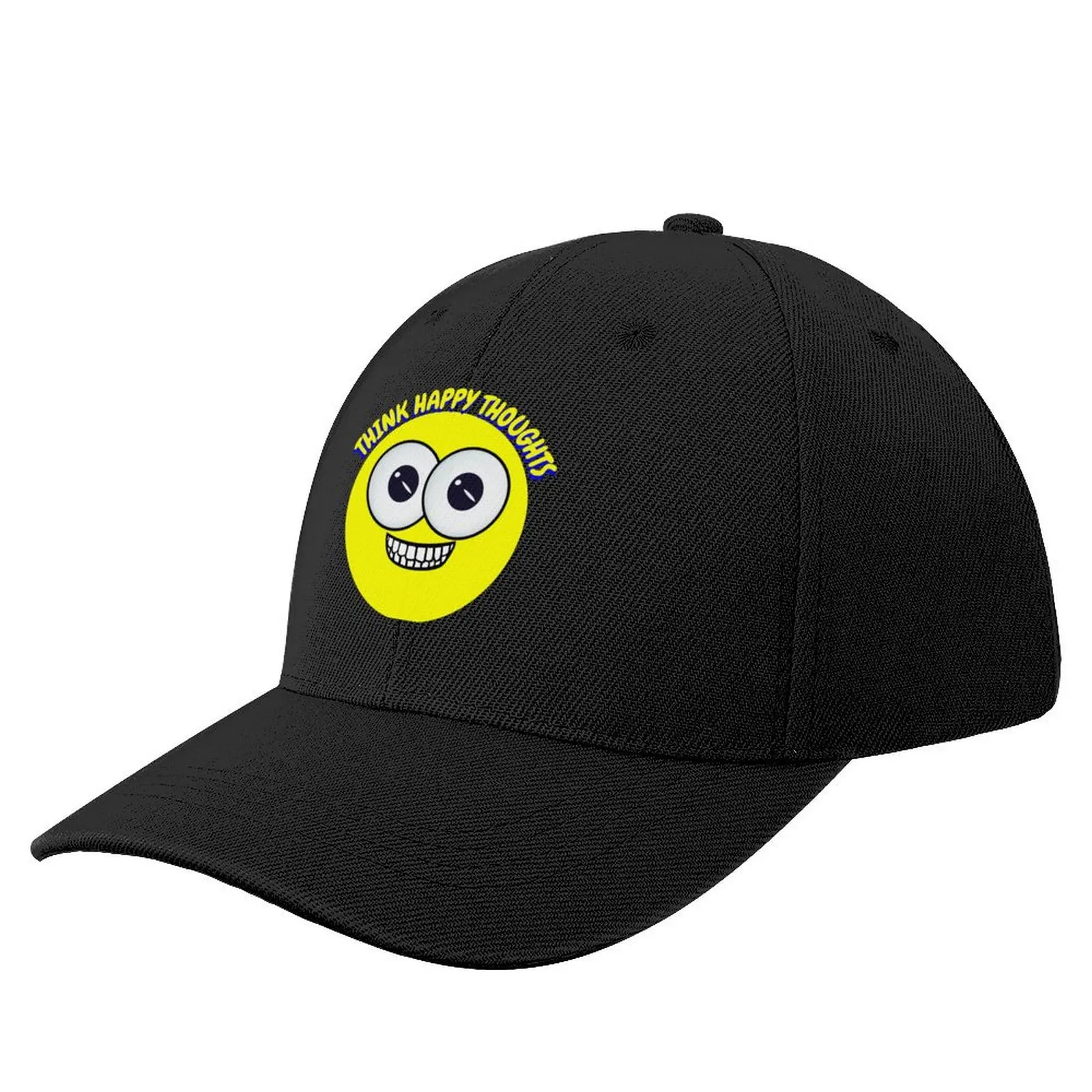 

Think Happy Thoughts Baseball Cap Rave Golf Luxury Man Hat Women's Beach Visor Men's