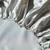 1pc Silk Satin Fitted Sheet Ice Silk Bed Cover Washed Silk Mattress Cover, Simmons Dust Cover, Comfortable and Soft /bed sheets 4