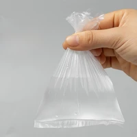 1000pcs Transparent Inner Plastic Bags Food Packag PE Low-pressure Flat Pocket Dust Moisture-proof Thin Storage Bag Flat Pocket 1