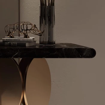 Consolle industriale moderna Consolle europea premium semplice e alla moda Ingresso moderno Wohnzimmer Tisch Furniture