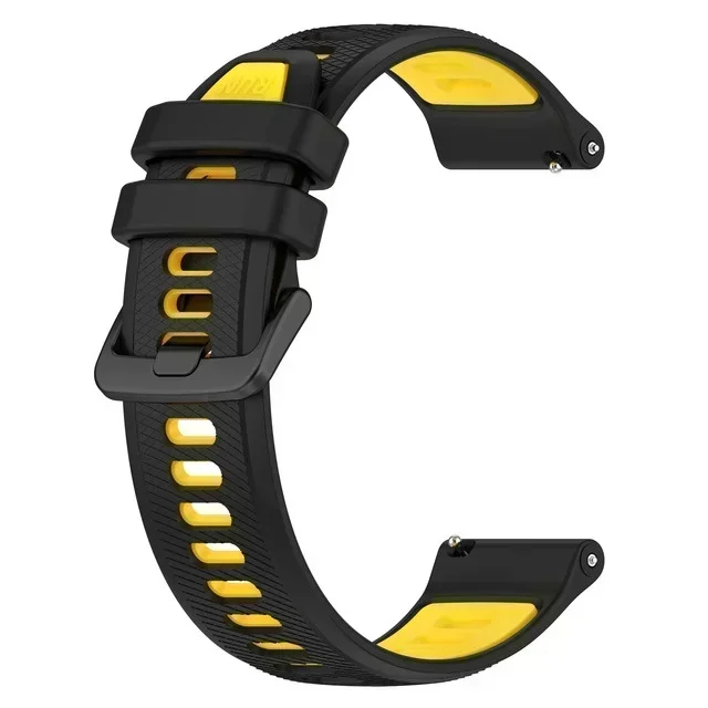 Enhanced Sports Silicone Strap - Quick Release 22mm Breathable Wristband Accessory