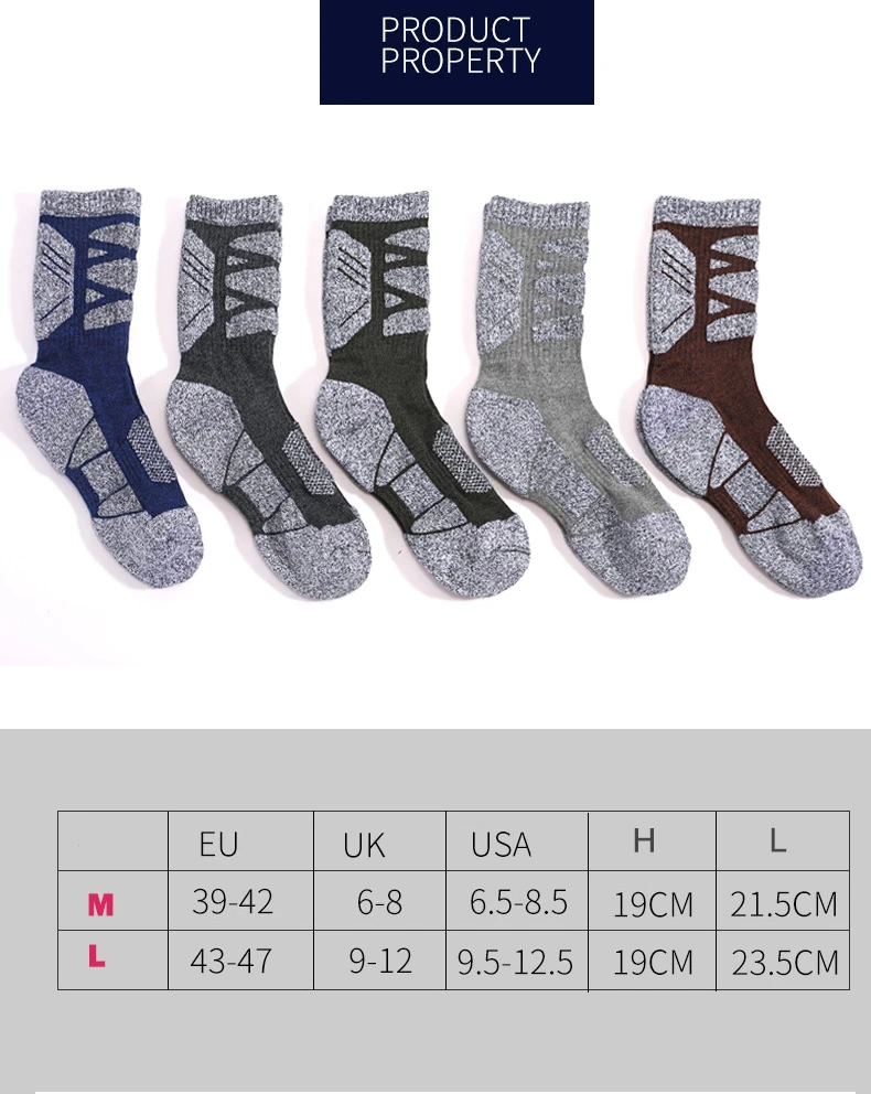 5 Pair Men Sock Adult Sports Breathable Women Compression Crossborder Supply Riding Cycling Knee high Basketball Hockey Soccer