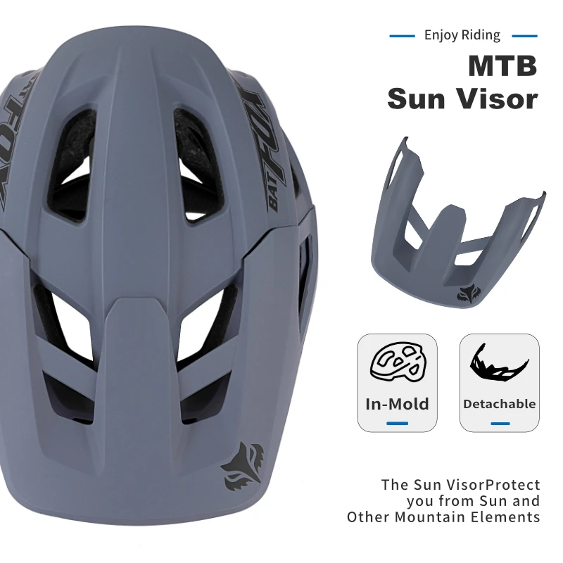 Skateboard Adulto BATFOX Casco Da Bicicletta, Leggero, Per MTB E