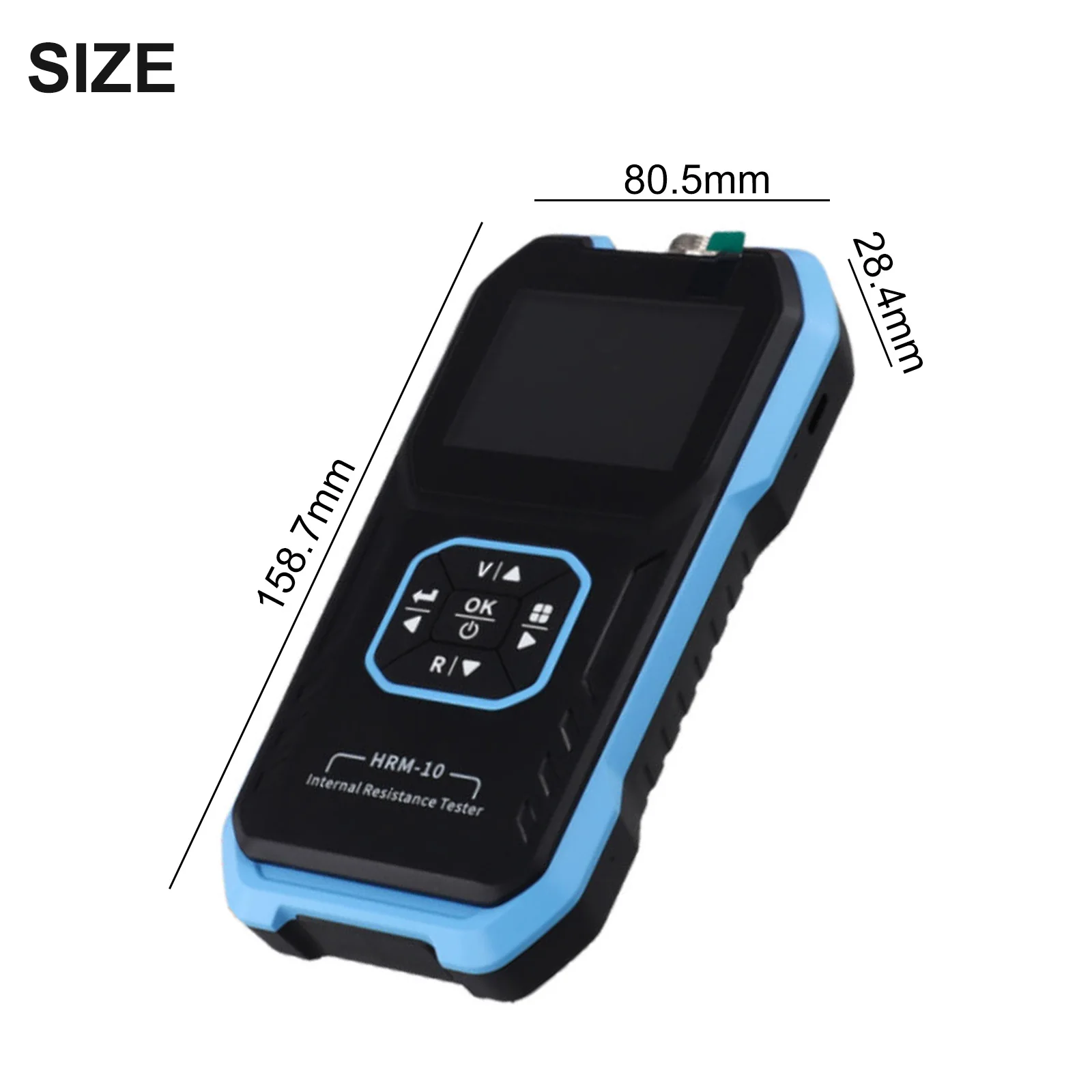 Kelvin Connection Internal Resistance Meter HRM-10 Internal Resistance Measuring Precision Gear Full Process Recording