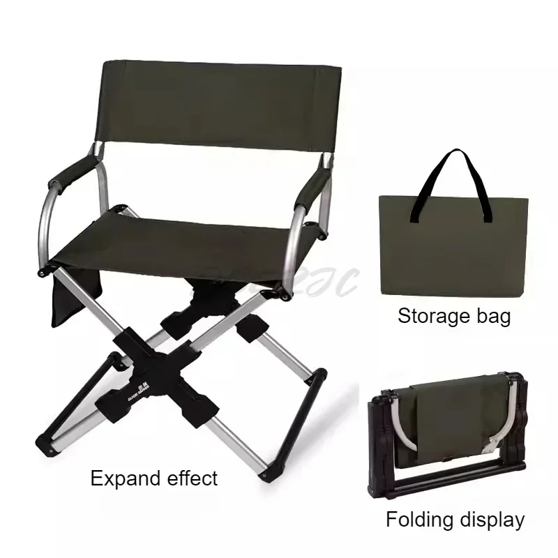 Guide Series Outdoor Camping Chair Beach Fishing Chair Aluminum Alloy Travel Hiking Picnic Leisure Seat