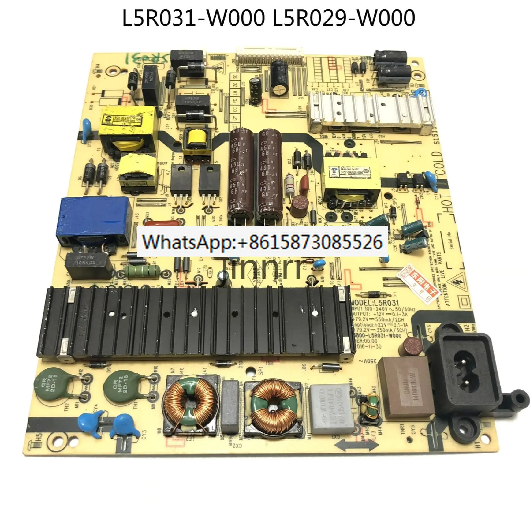 

Original power board 5835-l5r031-w000 5800-l5r029-w000