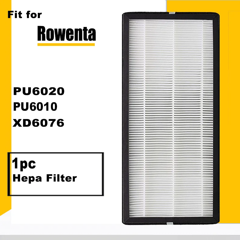 Filtro True Hepa Removedor Alérgeno para Rowenta Pu6020 e Pu6010 Intenso Xd6076