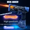 Automatic Water Electric Gun Shooting Toys Water Spray Pistol for Pool Portable High Pressure Watergun Summer Games for Children 2