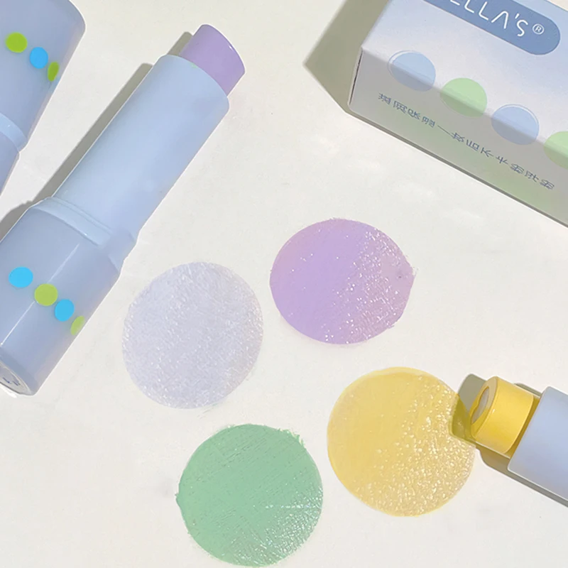 Facial Primer Makeup Primer Color Correcting Makeup Primer Balm Moisturizing Green Purple Concealer Cream Cover Dark Circles Brighten Face Foundation Base