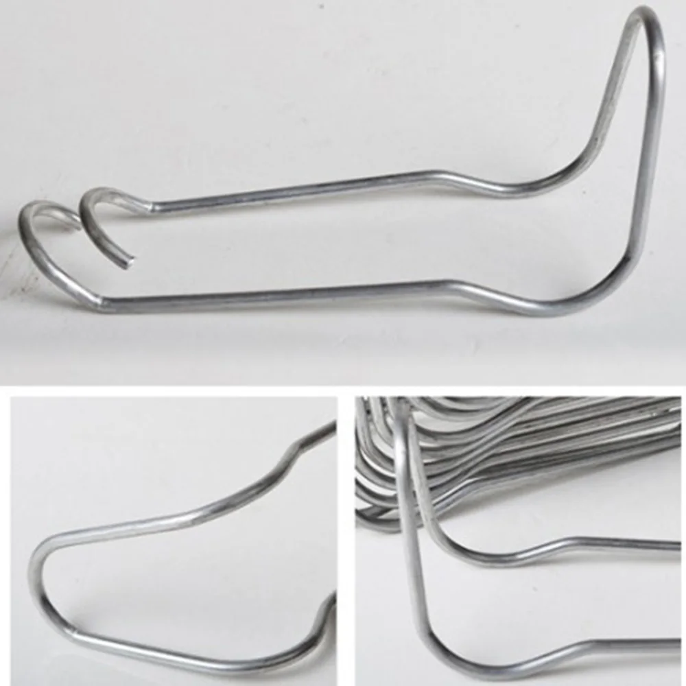 

Spring Steel Wire Buckle Steel Supplies For flower support Garden Greenhouse Pipe Top Spring Clip High Quality