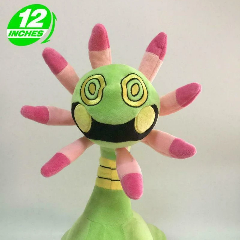 

Плюшевая кукла Покемон красного цвета, мультяшный Аниме Покемон, забавная Милая Колыбель, лилия, плюшевая Подарочная карманная фигурка монстра, кукла красная игрушка