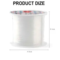 100M Plastic Crystal DIY Beading Fishing Line No Elastic Cord Rope For Jewelry Making Supplies Wire Jeweleri String Thread - Image 2