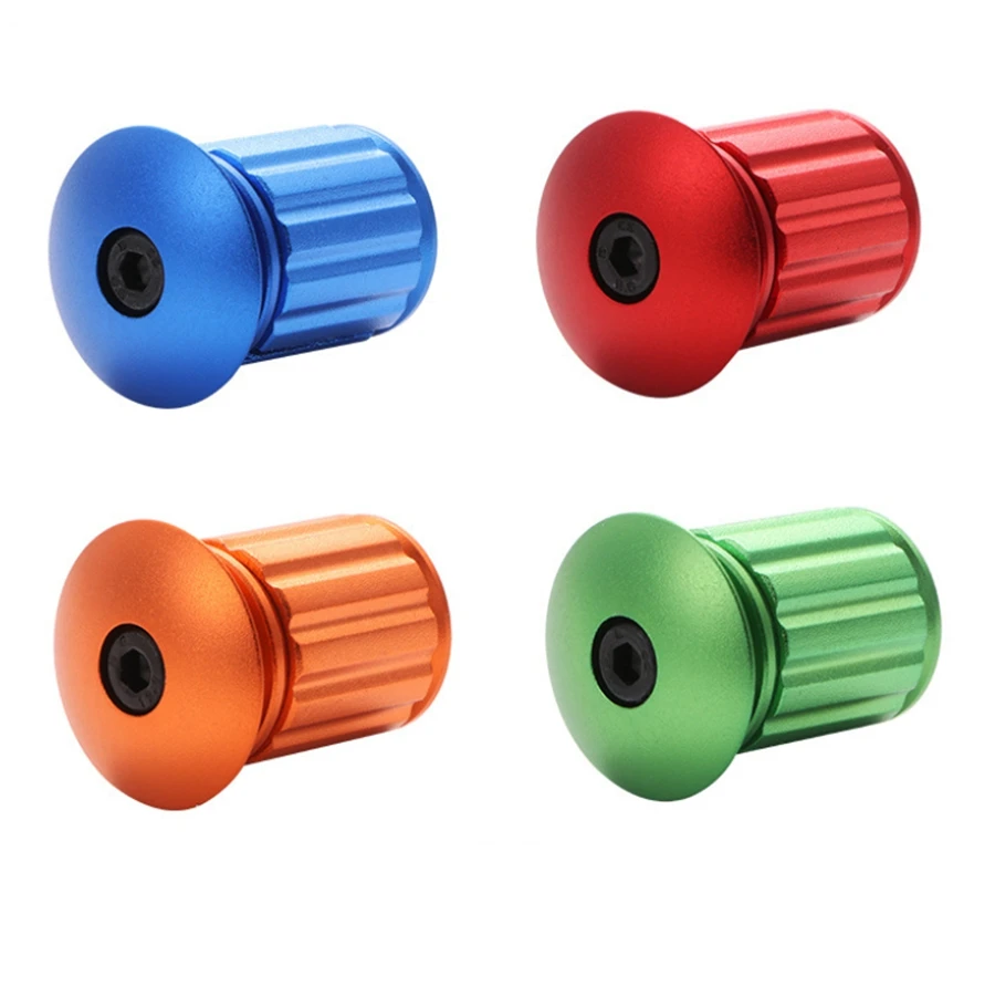 Expansion Fahrrad Griffe Stecker Straße Fahrrad Griffe Kappe Aluminium Legierung Fahrrad Lenker End Stecker Radfahren MTB Fahrrad Zubehör – Detail 4