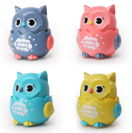 

Z30 Glide Press Owl Funny Inertial Slide Toys Educational Toys Cartoon Spinning Baby Racel Toys Children's Gift