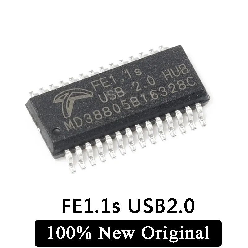 Misforståelse i det mindste undtagelse 5pcs 100% New Original Usb Chip Fe1.1s Usb2.0 Hub Shunt Ssop-28 Ic Chip In  Stock - Integrated Circuits - AliExpress