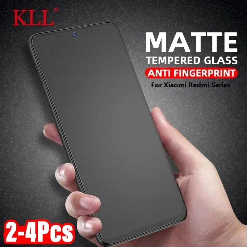 Matte Tempered Glass Frosted Screen Protector - 2 to 4 Pack