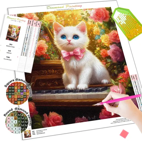 SDOYUNO Diamond Painting Complete Kit Animal Diamond Embroidery Wall Decoration Craft Diy Kits Gift Handmade Crystal 5D Diamond - Image 2