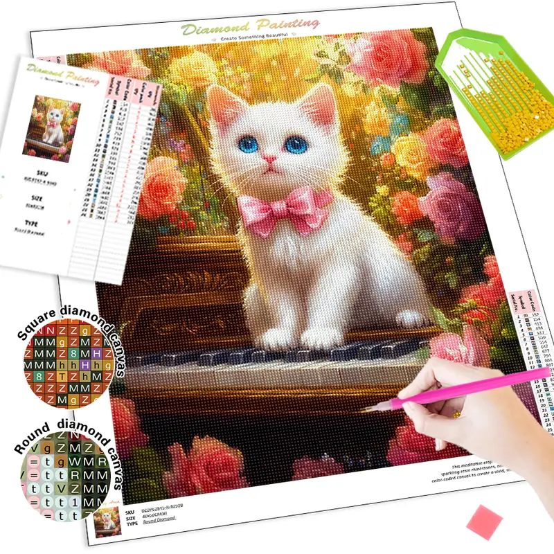 SDOYUNO Diamond Painting Complete Kit Animal Diamond Embroidery Wall Decoration Craft Diy Kits Gift Handmade Crystal 5D Diamond - Image 2