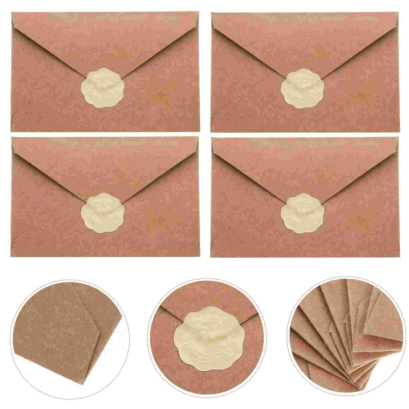 

Vintage Envelope Cards Envelopes European Style Decorative Wedding Paper Delicate Empty Festival Accessories