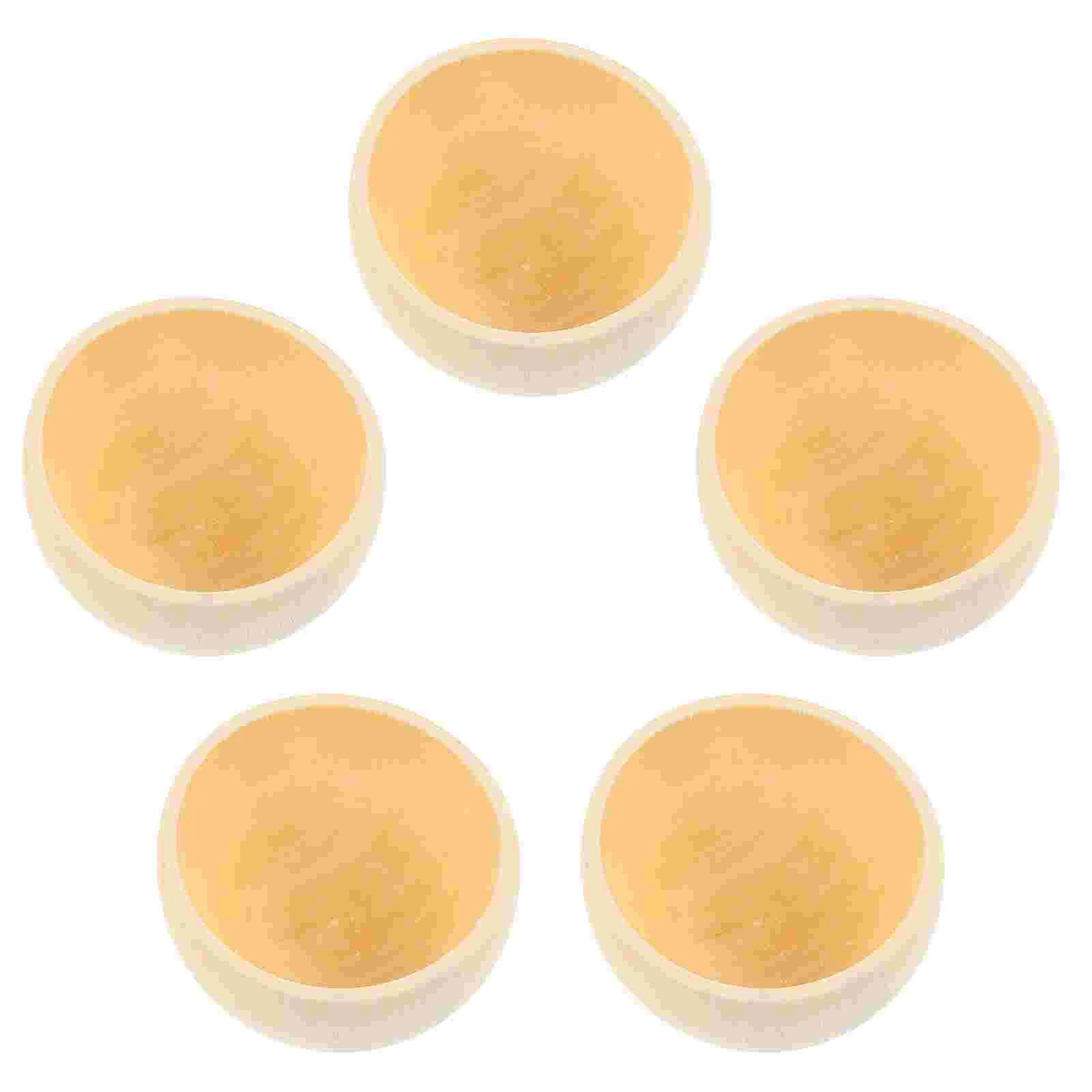 

Funny Safe Excellent Painting Home Reliable Drawing Simple Useful Blank Wooden Unpainted Bowls for DIY Kids