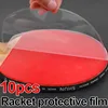 10Pcs Ping Pong Racket Protective Film Sticky Transparent Maintenance Cover Table Tennis Racket Rubber Protection Film Tool 4
