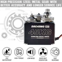 9imod RC Servo 35kg 45kg 25kg 51kg Metal Waterproof Brushless Servo Motor For Servo RC 1/10 1/8 Traxxas TRX4 Axial SCX10 RC Car - Image 5