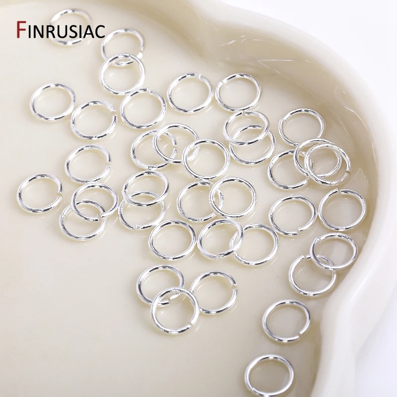 Elegant 18k Gold Plated Brass Jump Rings