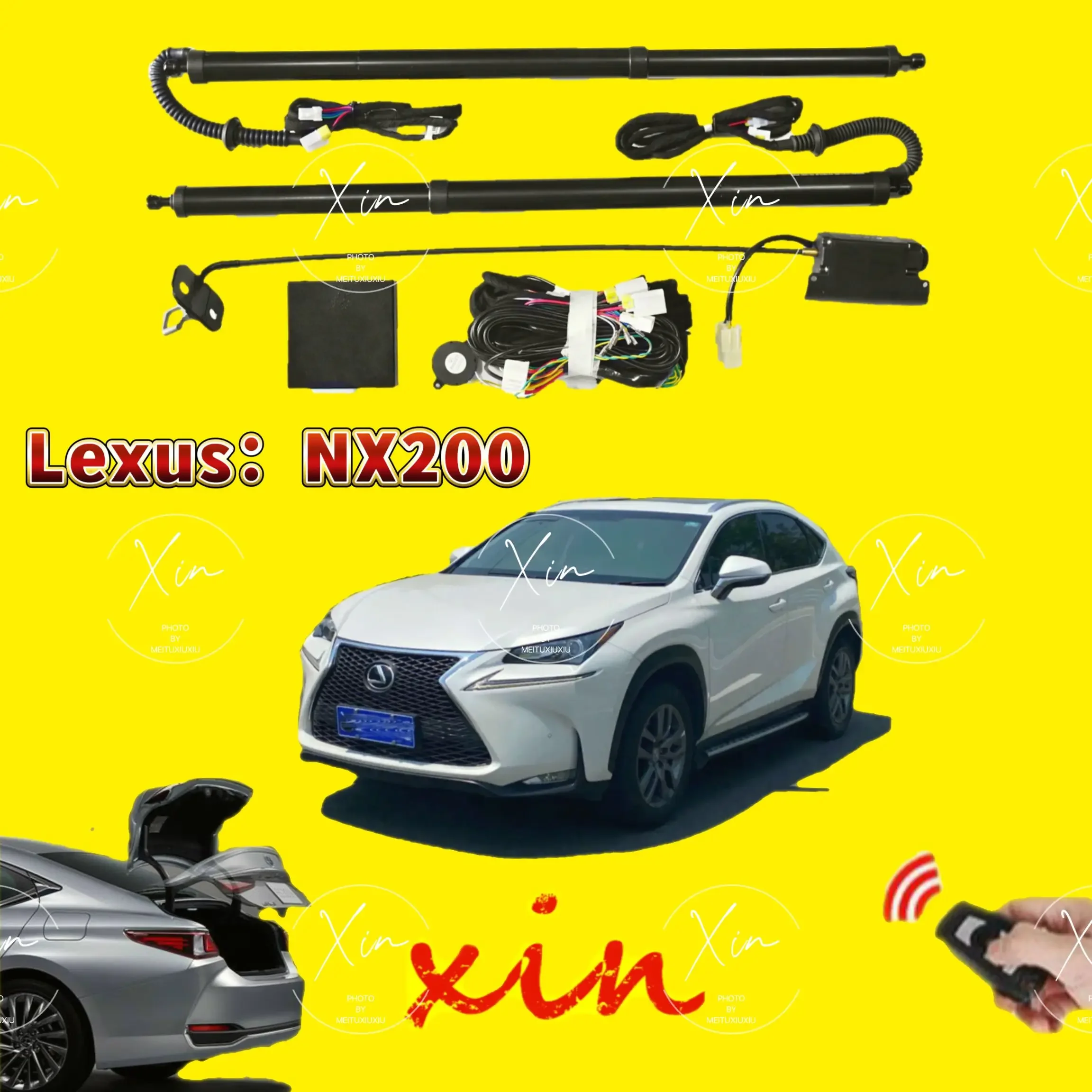 

For LEXUS NX200 Ssriess electric tailgate automatic control of the trunk drive opening car lift rear door power kit