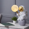 Modern Table Lamp Astronaut Wall Sconce Desk Lighting Fixture Children Room Bedroom Decor 3D Moon Spaceman Desktop Night Light 4